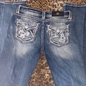 Miss Me signature slim boot jeans size 27